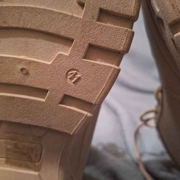 Winter Boots Casual Warm Womens Ankle Snow Sz 8 Furry Waterproof - Picture 10 of 12